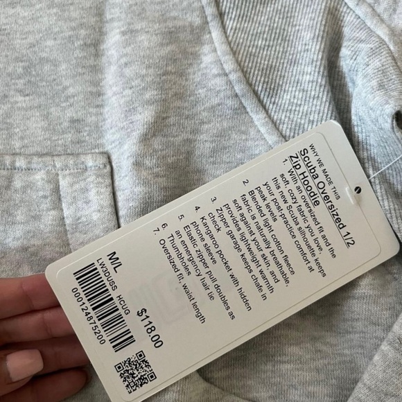 Lululemon Scuba Half Zip Hoodie - Picture 2 of 2